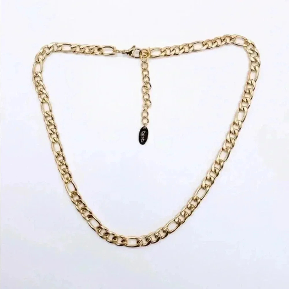 FIGARO Chain Necklace | 18k Gold Plated